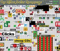 ธุรกิจออนไลน์ Million Dollar Homepage